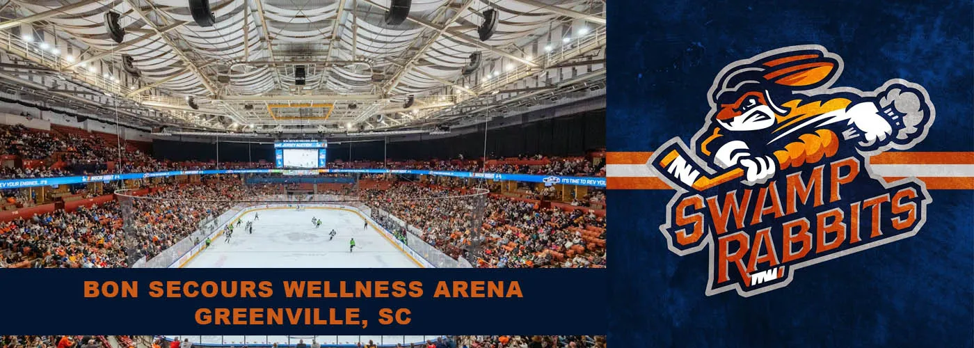  bon secours wellness arena Greenville Swamp Rabbits